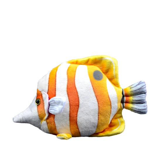 ROSIHA Copperband Butterflyfish plush toy pillow